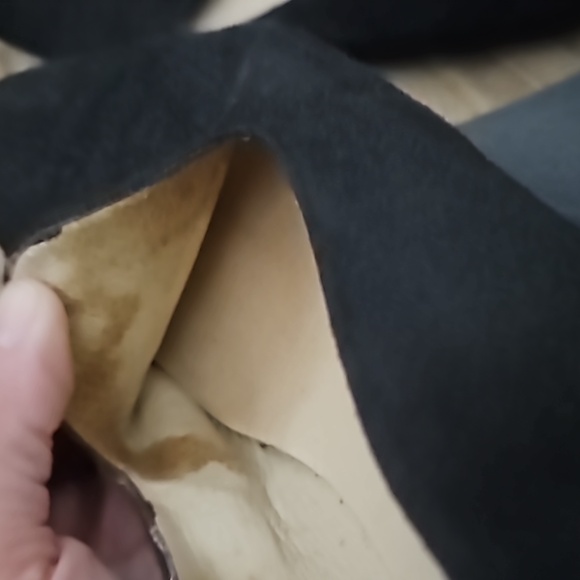 Amalfi women's black suede leather loafers - Picture 16 of 16